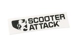 Lipdukas Scooter-Attack, juodas