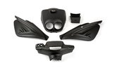 Aptaisymo komplektas 5 vnt. juodas matinis Yamaha Spy
