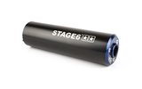 Silencer Stage6 50 - 80cc kairėje pusėje mėlyna/juoda
