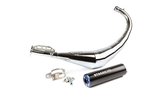 Exhaust Stage6 Streetrace chromo CNC mėlyna / juoda Derbi / Minarelli AM6