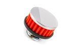 Oro filtras Air Cool tiesus d.28-35mm raudonas