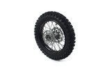 Galinis ratas plieninis d.15mm - 16'' su padanga YUANXING Pit Bike / Dirt Bike juoda