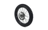 Priekinis ratlankis plieninis d.15mm - 19'' su padanga YUANXING Pit Bike / Dirt Bike juoda