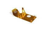 Skid Plate aliuminio Pit Bike / Dirt Bike aukso spalvos