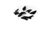 Plastikinis komplektas juodas Pit Bike / Dirt Bike Typ CRF50