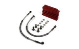 Alyvos aušintuvas aliuminio CNC Pit Bike / Dirt Bike Lifan / YX 140cc raudonas