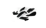 Plastikinis komplektas juodas Pit Bike / Dirt Bike Typ KLX110