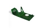 Skid Plate aliuminio Pit Bike / Dirt Bike žalia