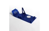 Skid Plate aliuminio Pit Bike / Dirt Bike mėlyna