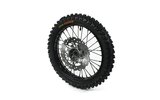 Priekinis ratlankis plieninis d.15mm - 14'' su padanga Kenda Pit Bike / Dirt Bike juoda