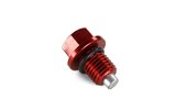 Dren Screw aliuminio magnetinis Pit Bike / Dirt Bike raudonas
