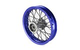 Galinio rato / ratlankio aliuminio stebulė, 15 mm ašis - 12 colių Pit Bike / Dirt Bike mėlyna