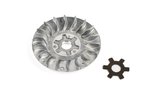 Ventiliatoriaus rato skriemulys su žvaigždute 13 mm Minarelli
