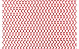Racing Grille Mesh STR8 vidutinis (30x30cm) raudonas