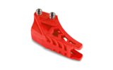 Grandinės kreiptuvo varžtų atstumas 33 mm raudonas Pit Bike / Dirt Bike