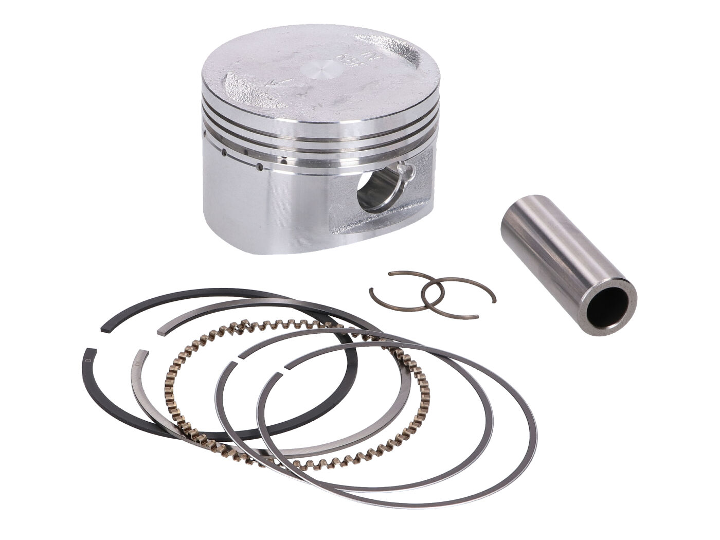 Stūmoklio komplektas Airsal 150cc 57,4mm, skirtas Yamaha YBR 125, XT 125R, XT 125X