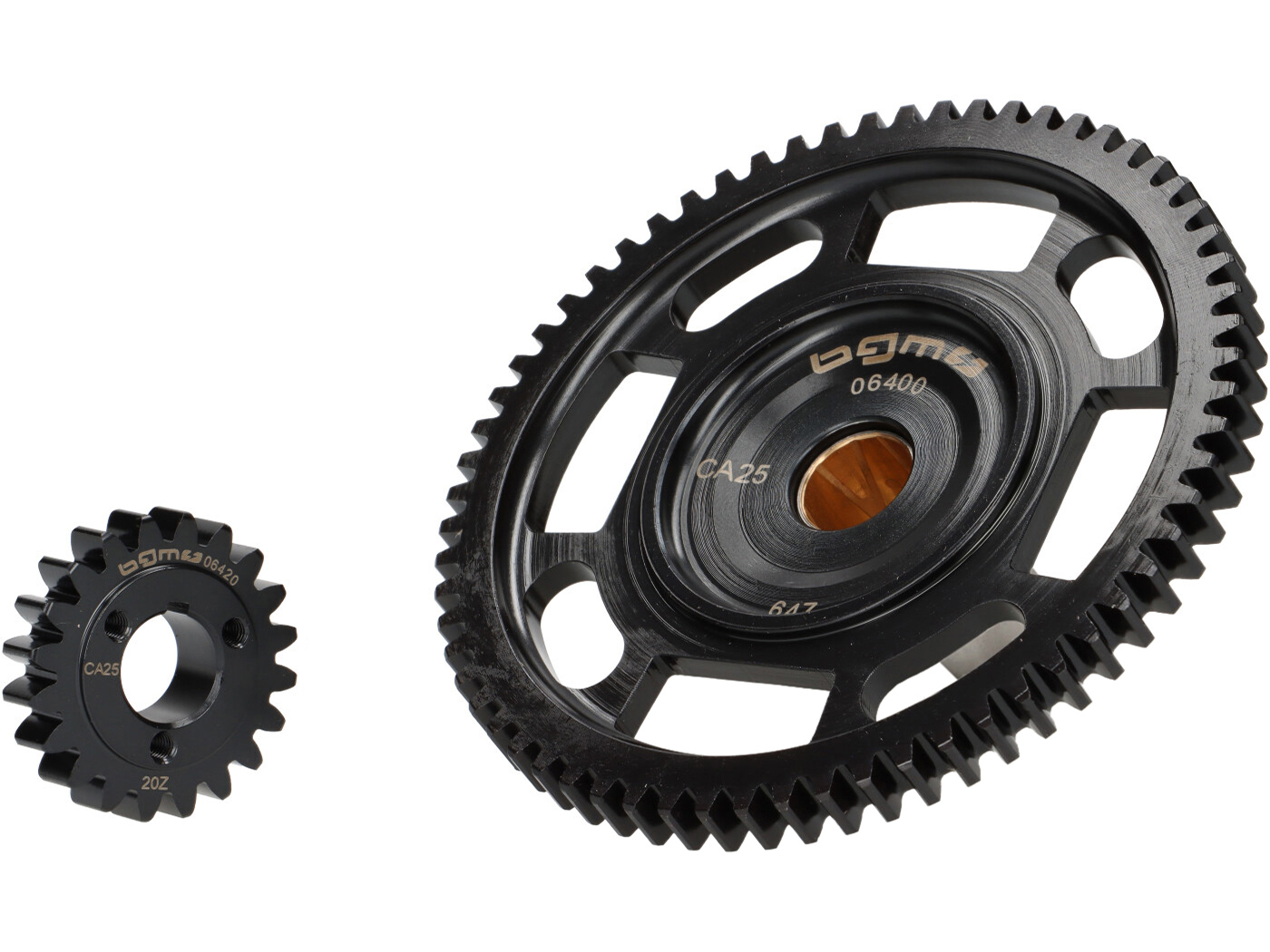 pirminis vertimas BGM PRO 64Z 22/64 (2.91) be sankabos krepšelio, skirto Vespa V50, PV125, ET3, PK50, PK80, PK125