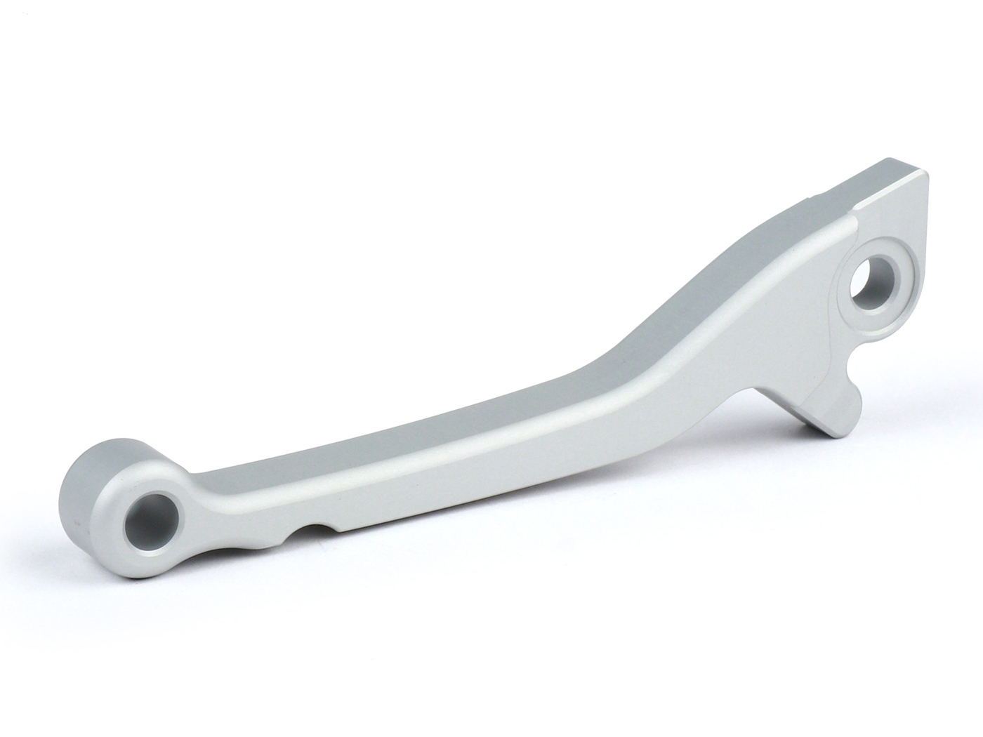 stabdžių rankenėlė BGM PRO CNC, sidabrinė matinė, ABE, diskiniam stabdžiui Heng Tong, Vespa PX (2004 m.)