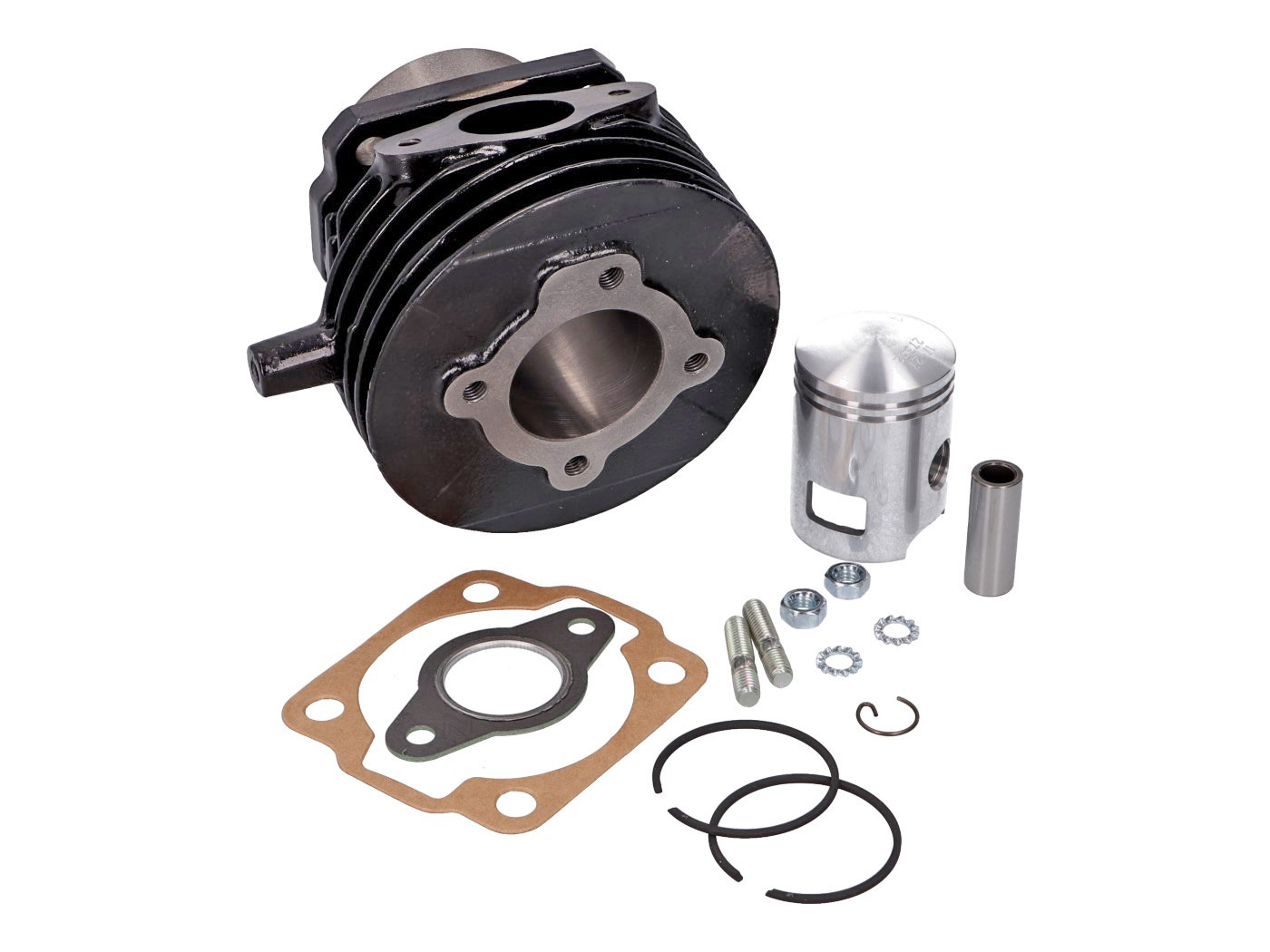 Cilindro komplektas DR 50cc 38,4mm, skirtas Vespa V50, Special, PK, Ape 50