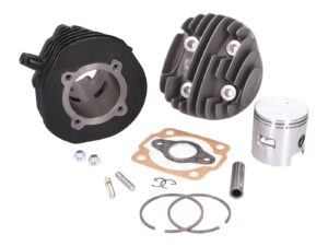 Cilindro komplektas DR 85cc 50mm, skirtas Vespa V50, Special, PK, Ape 50
