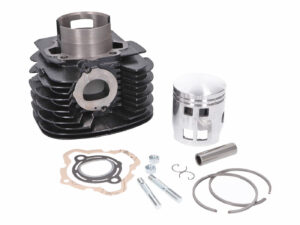 Cilindro komplektas DR 224cc 69mm, 16mm Stūmoklio pirštas Ape P501, P601, Vespa Car