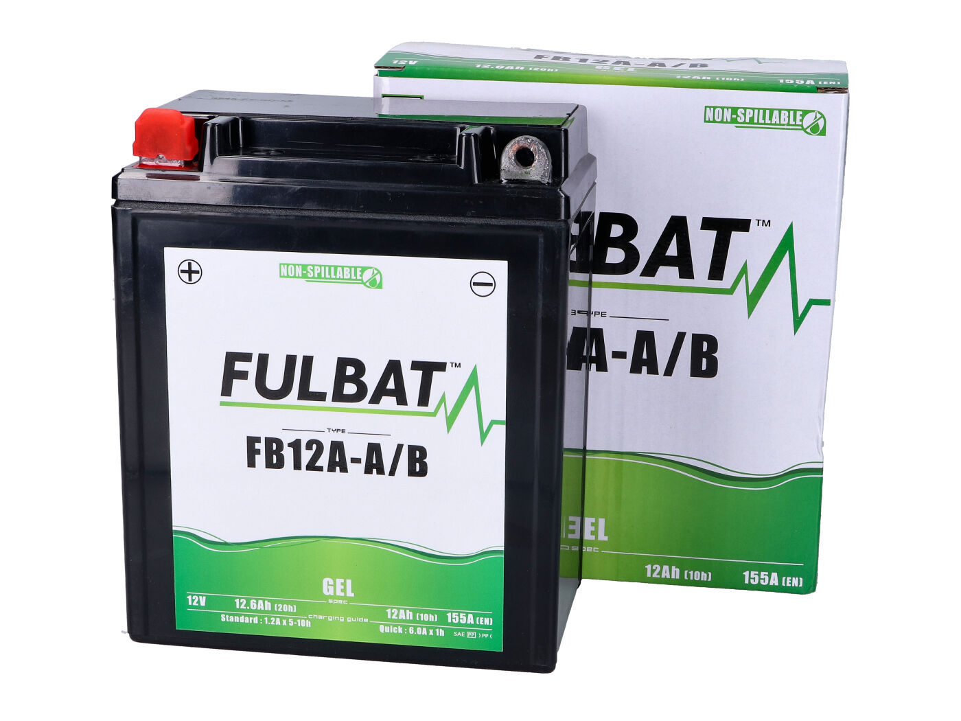 baterija Fulbat FB12A-A/B GEL (12N12A-4A-1)