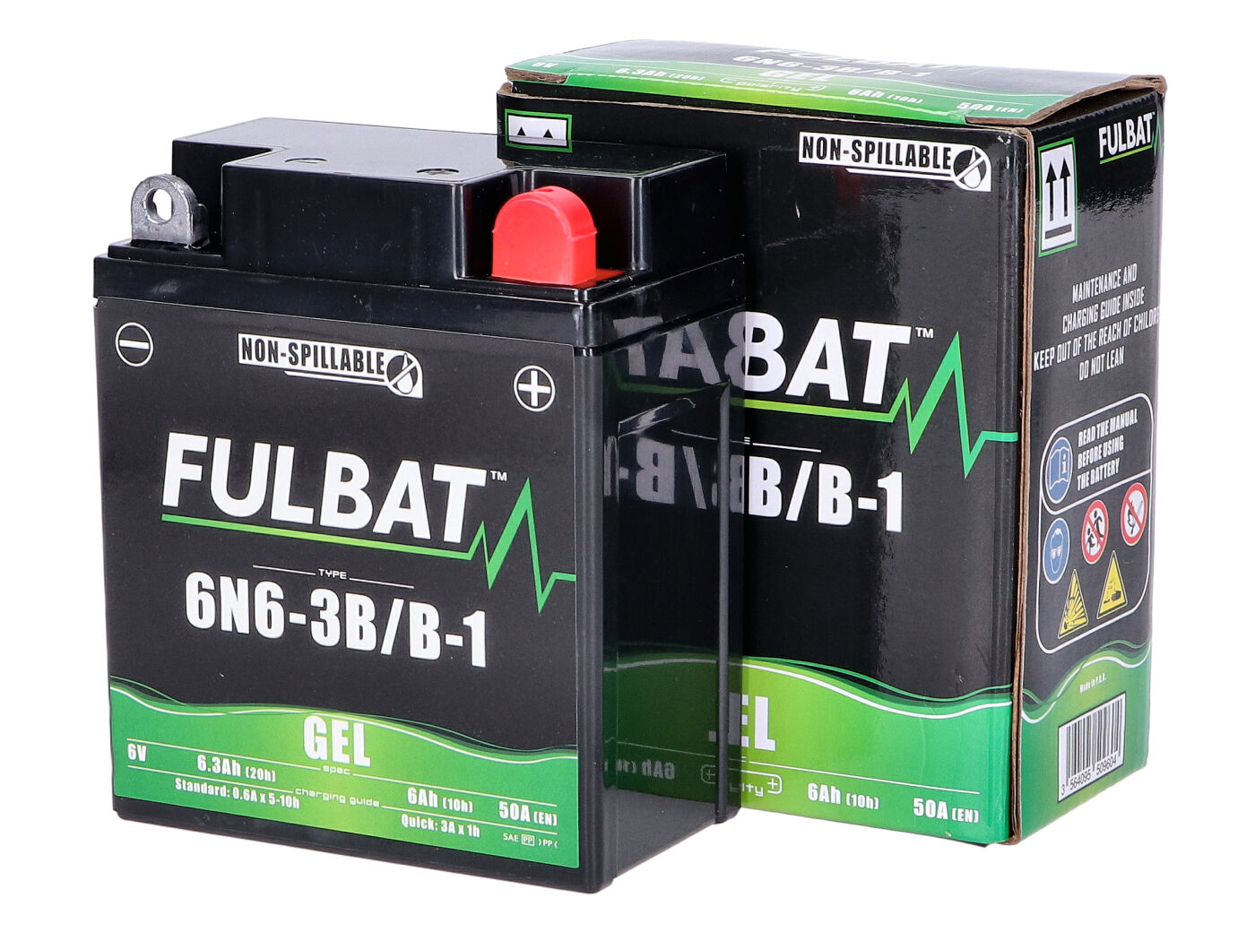 baterija Fulbat 6N6-3B/B-1 GEL