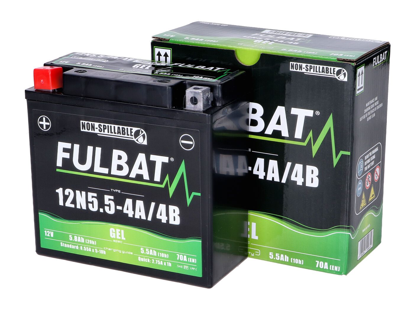 fulbat baterija 12N5.5-4A/4B gelis