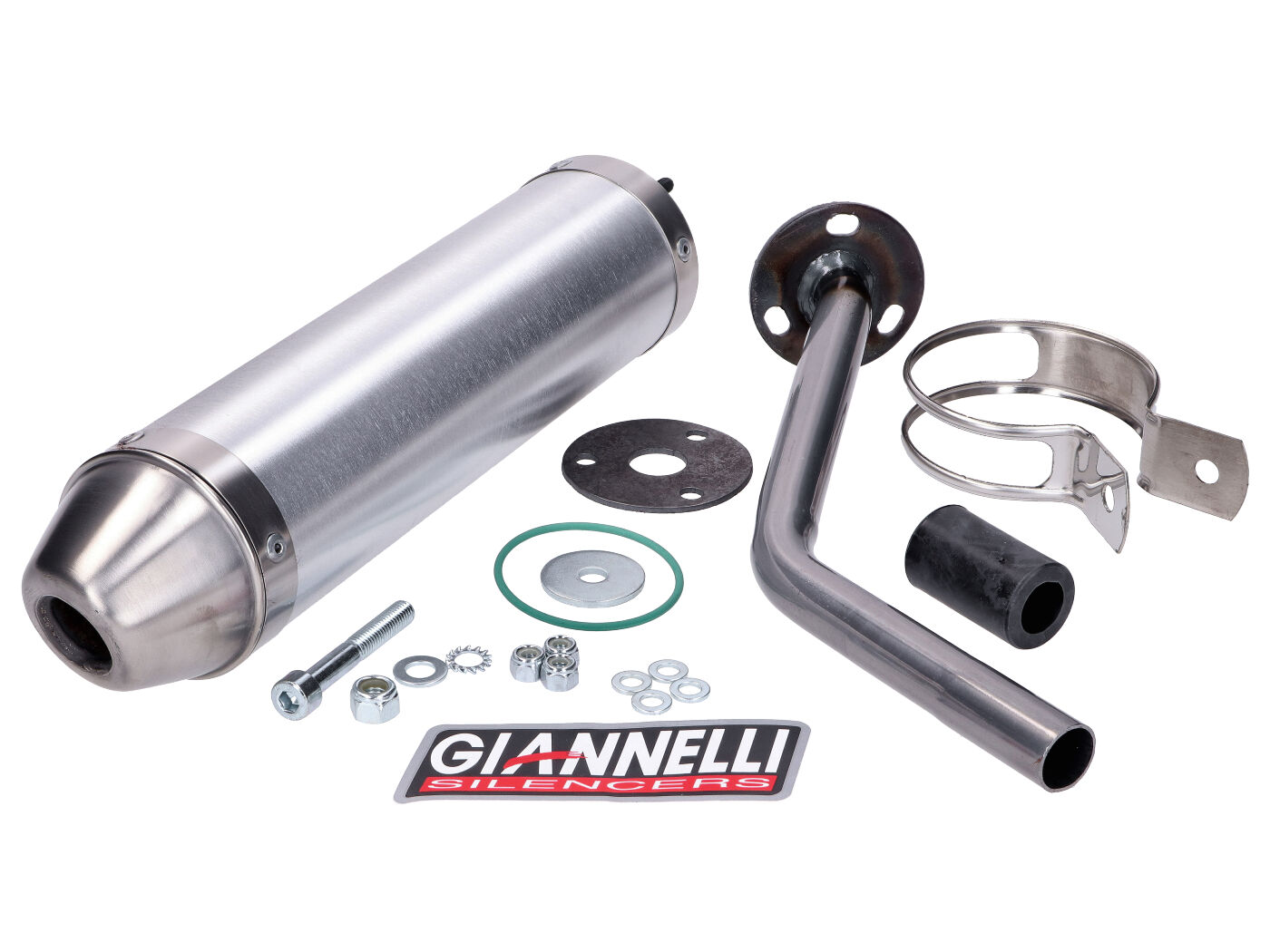 Giannelli aliuminio duslintuvas, skirtas Aprilia RX 99-04, MX 02-04