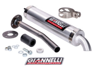 Giannelli aliuminio duslintuvas, skirtas Beta RR 50 Enduro, Supermotard, Enduro Racing