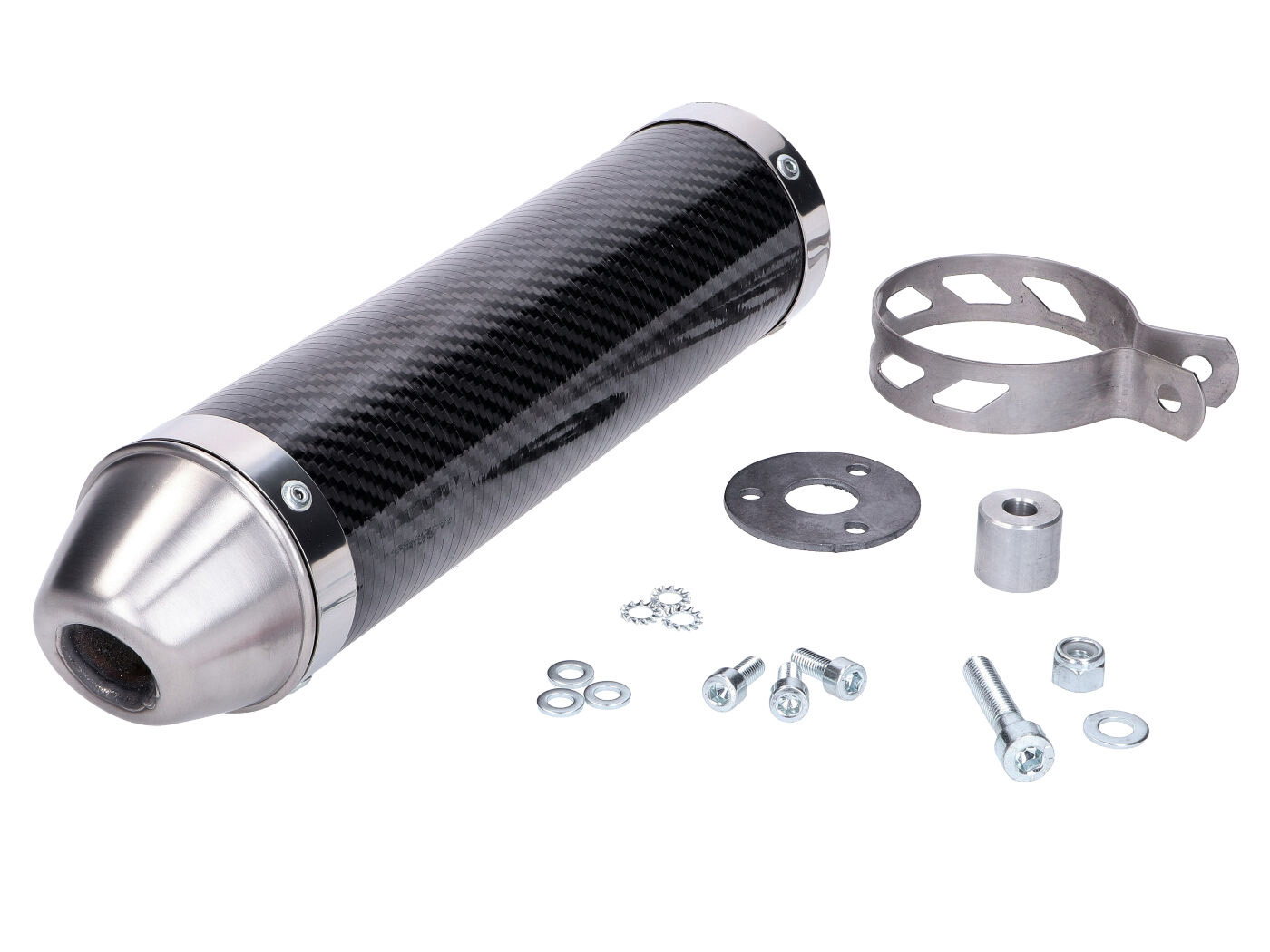 Giannelli Carbon Look duslintuvas, skirtas Aprilia RX, SX 50 06-15, Derbi Senda 50 RX, SM X-Race, X-Treme 09-15