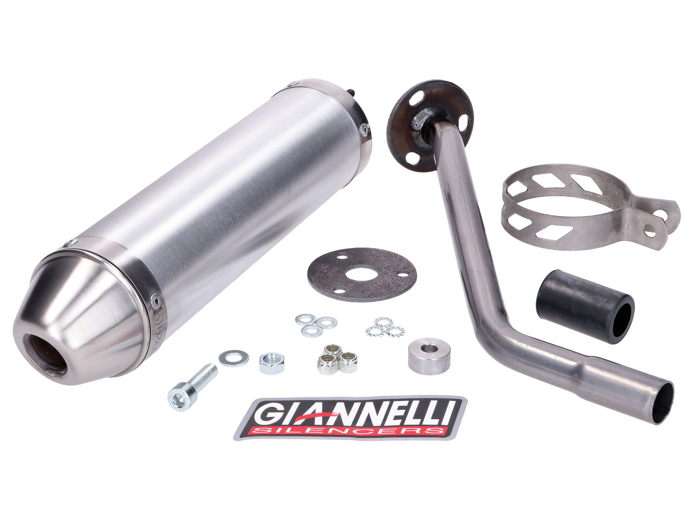 Giannelli aliuminio duslintuvas, skirtas Beta RR 50 Enduro / Motard 12-16, Enduro 50 Factory 15-16