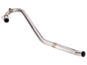 išmetimo kolektorius Arrow nerūdijantis plienas, be ribotuvų, skirtas Aprilia SX125, UM DSR EX 125 / Malaguti XSM-XTM 125 4 taktų Euro4 2018-2019 m.