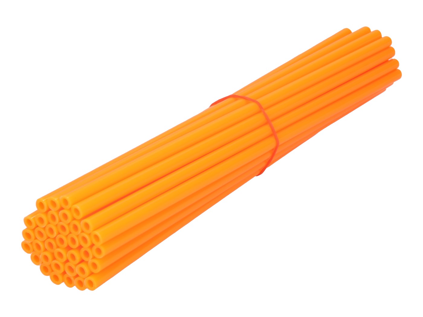 Stipinų užvalkalai komplektas 250mm oranžinis - 36 vnt