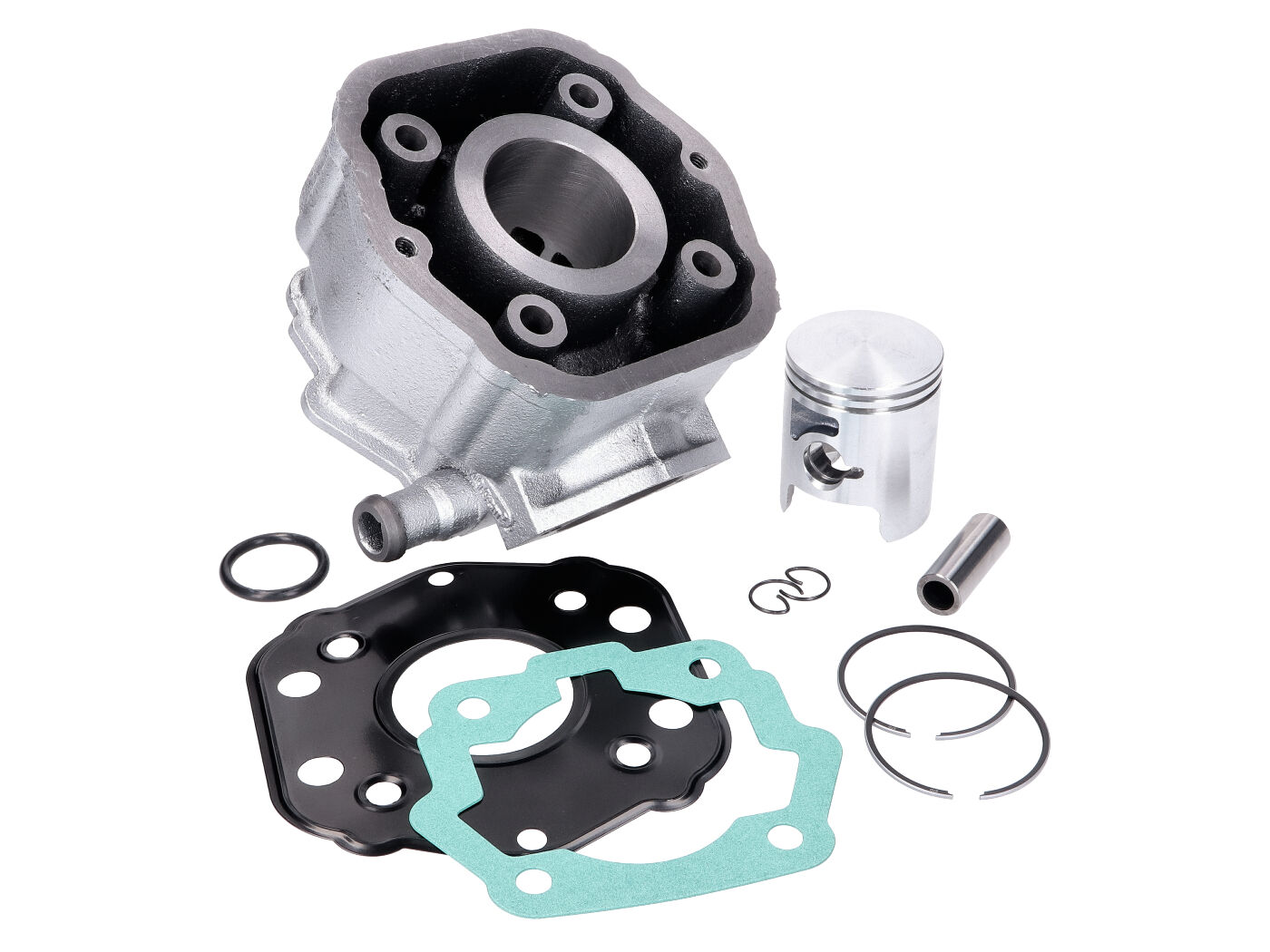 50cc Cilindro komplektas, skirtas Derbi Senda GPR, Gilera GSM, SMT, RCR, Zulu 50 (EBE, EBS)