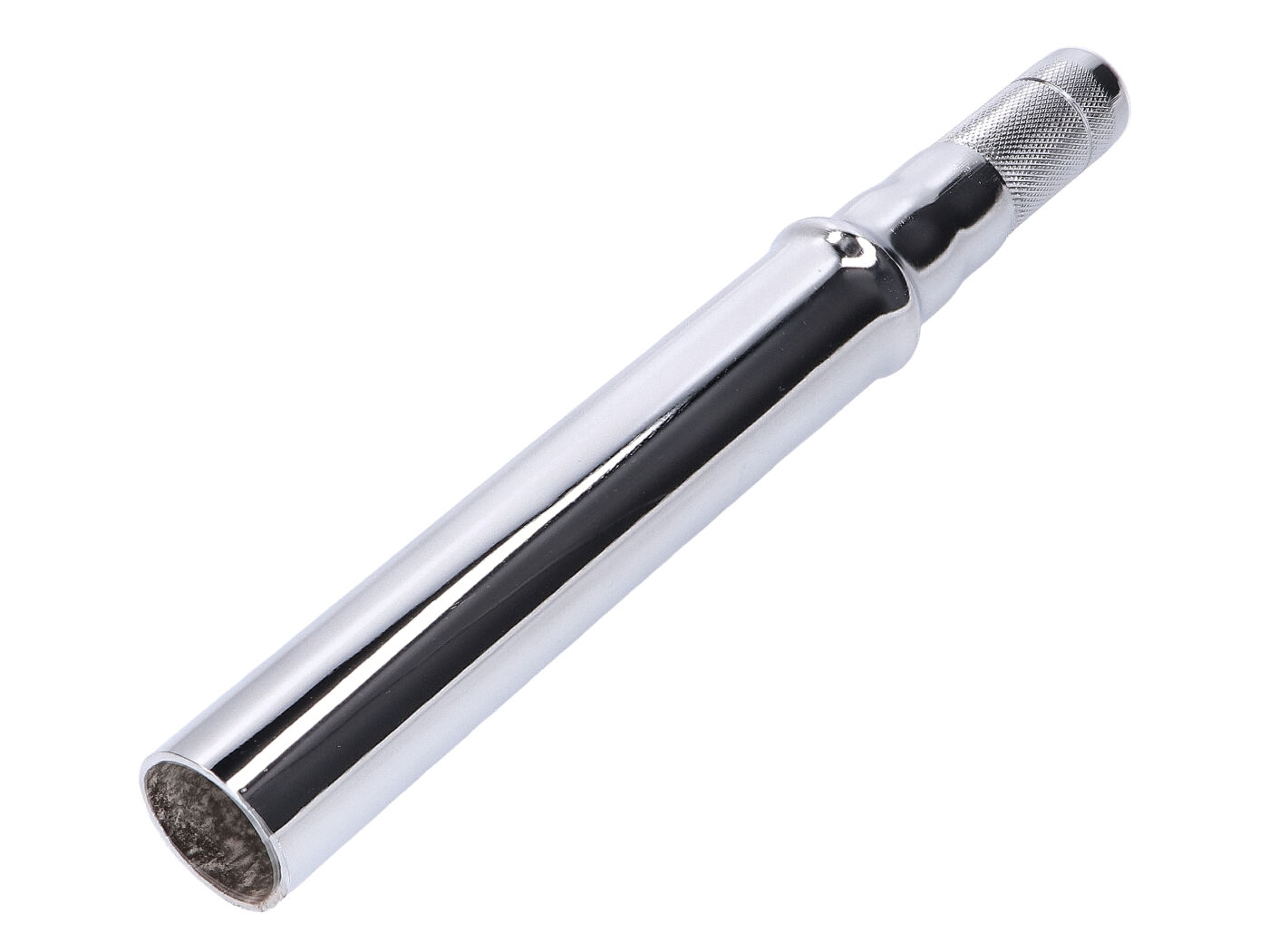 Sėdynės stulpelis 30mm / 22mm chromuotas Puch Maxi, mopedui