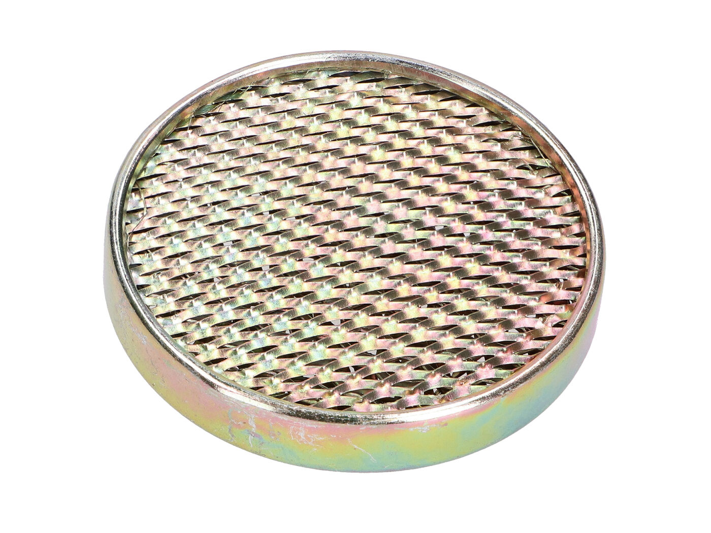 metalinis oro filtras, plokščias tipas, d=60 mm, vilna, skirta Simson S50, S51, S53, S70, S83, SR50, SR80