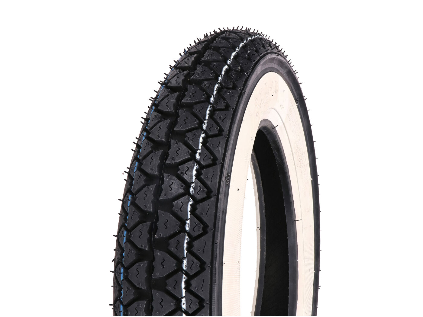 padanga Kenda K333 4PR 3.00-10 42J TT balta sienelė / balta šoninė sienelė