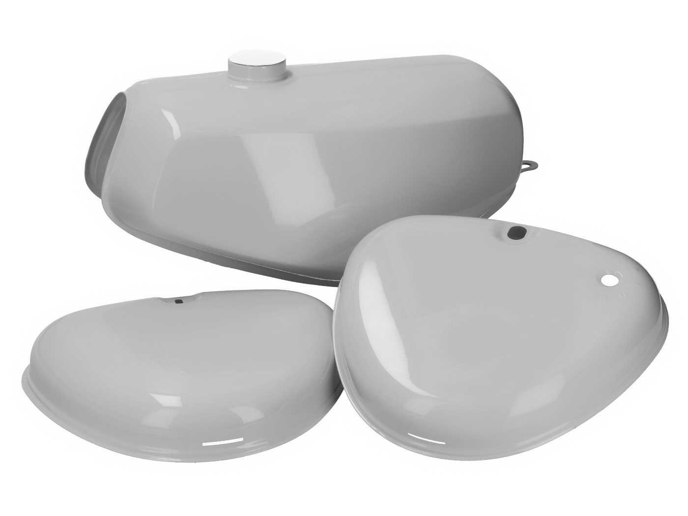 kuro bako ir šoninio dangčio komplektas gruntuotas Simson S50, S51, S70