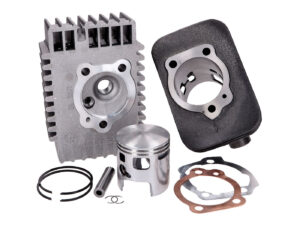 Cilindro komplektas Malossi racing 73cc 10mm Stūmoklio pirštas Piaggio Bravo, Boss, Grillo, SI