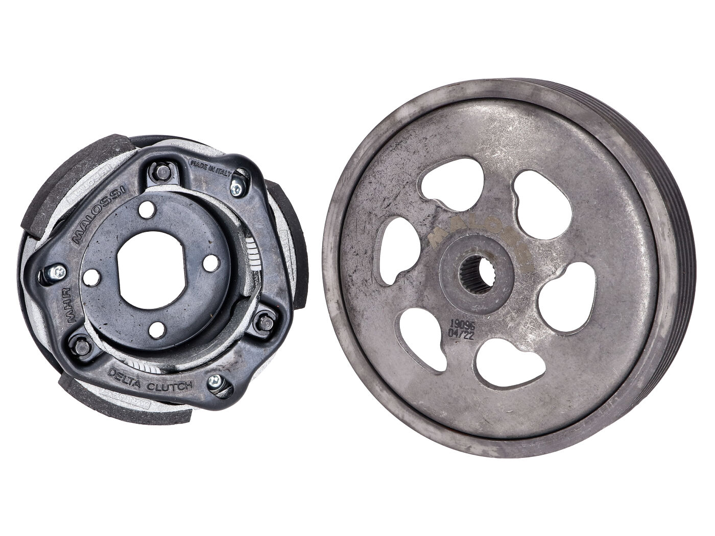 sankabos komplektas Malossi MHR Delta System 107mm Piaggio, Gilera, Peugeot, Vespa, Derbi, Kymco