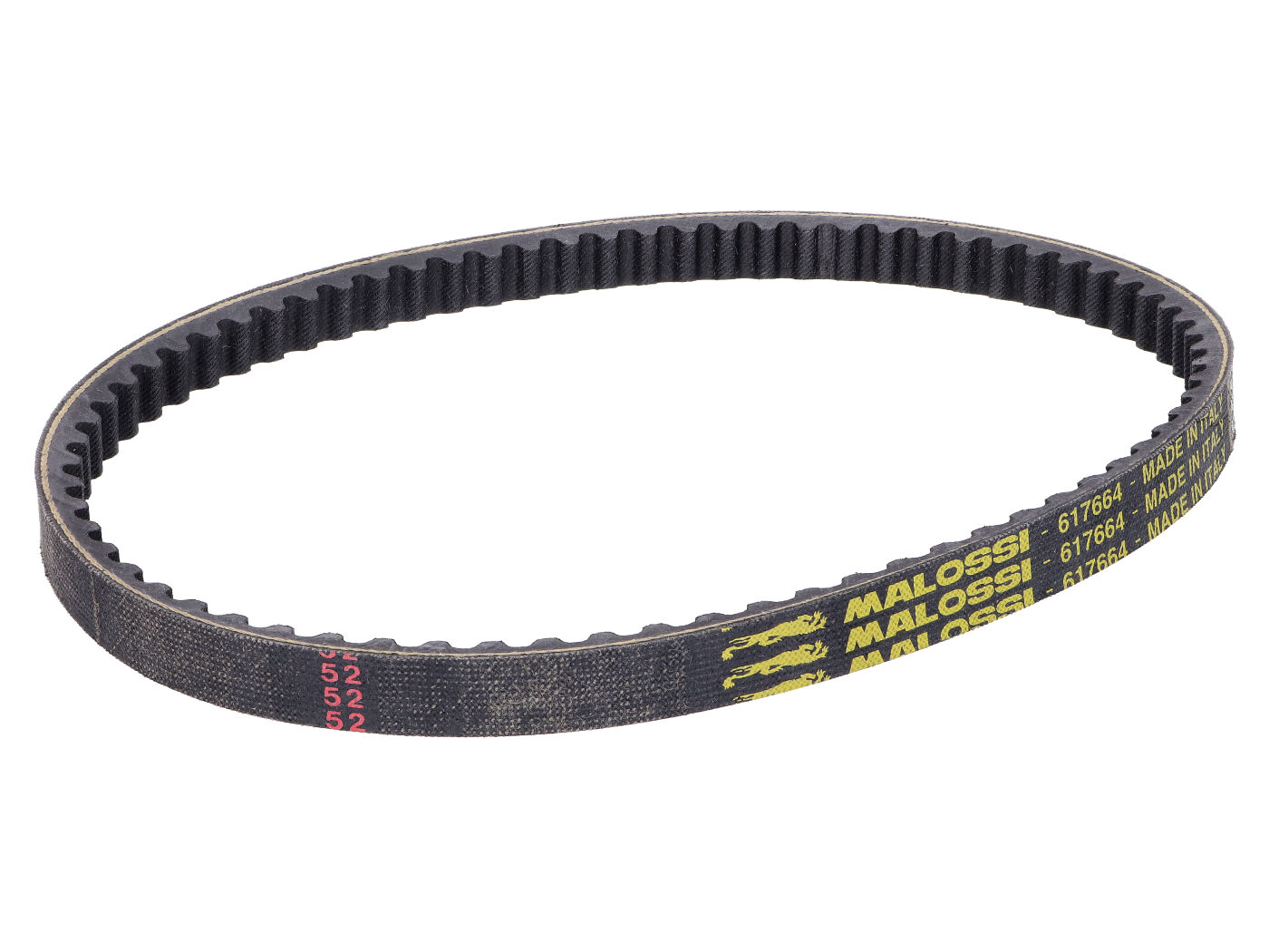 Variatoriaus diržas Malossi X K Belt 703-16.5-30 trumpas tipas, skirtas Cagiva City 50 2 taktams