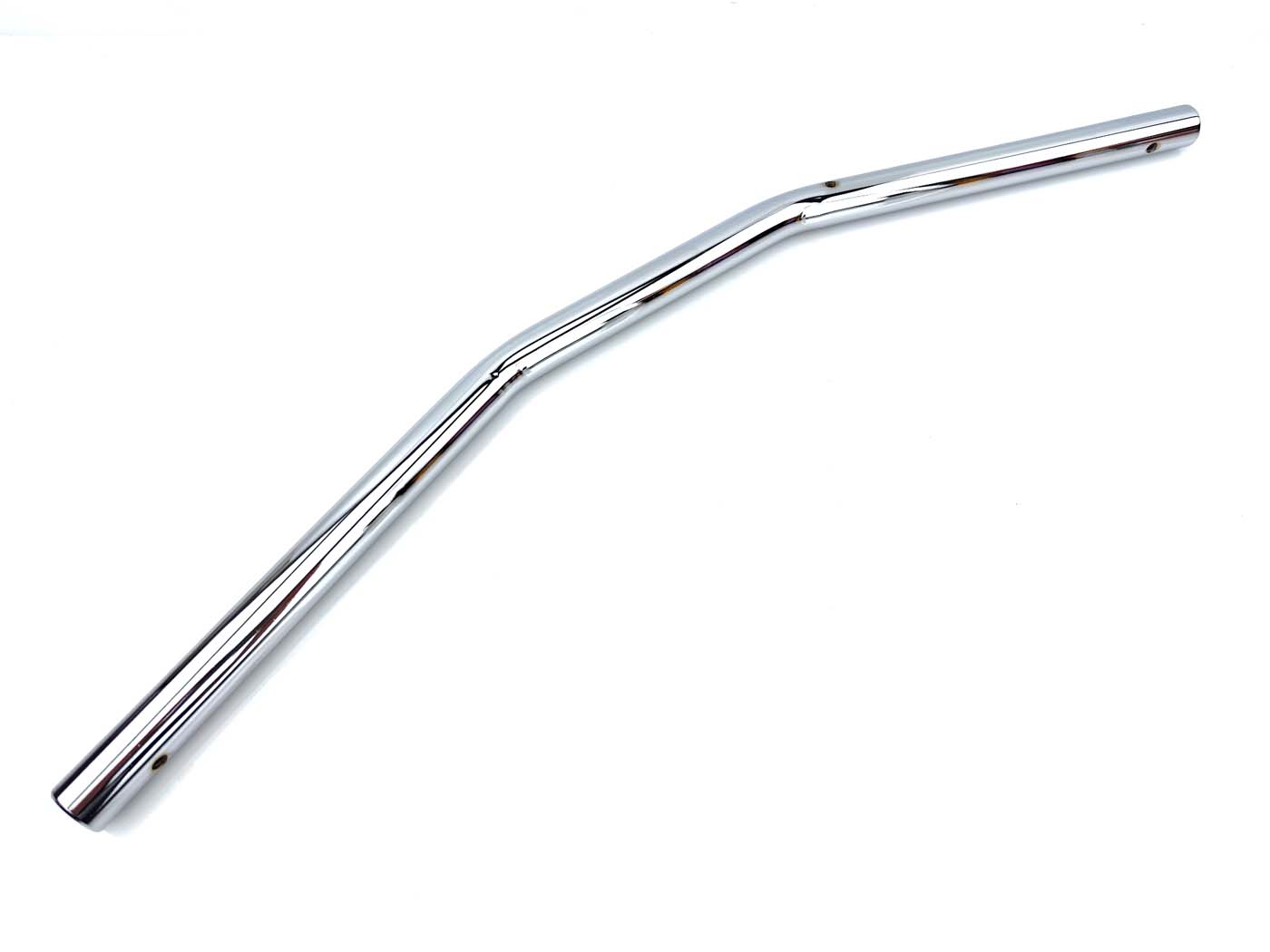 Chromuotas 22 mm 600 mm vairas, skirtas Kreidler Florett RS TM K54/53, Zündapp, Hercules, Puch, Simson, MZ ETS125, ETS125/1, ETS150, ETS150/1, ETS250, TS, TS250
