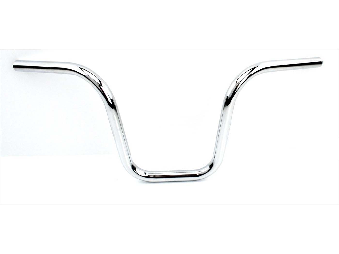 Vairas Cuppini chromas 22mm 610mm 230mm 140mm, skirtas Zündapp ZD, ZR, ZA, ZS, ZX, Kreidler Flory MF 2, Hercules Prima M 5, Puch Maxi, KTM, DKW, Rixe, Honda Camino, Vespa Citta, Simson