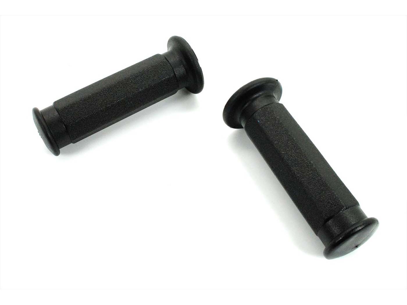 Guminė rankena Domino black 2 vnt Piaggio Ciao, Bravo, Si, Boxer EC 1
