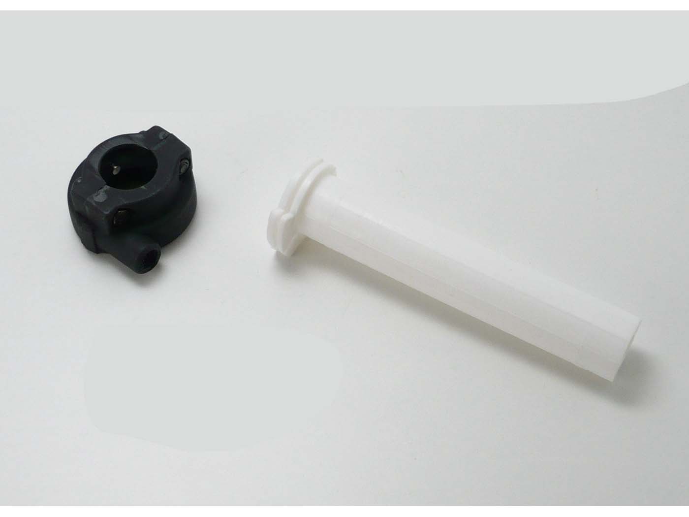 Plastikinė droselio rankena 140 mm 24 mm, skirta Honda, MT, MTX, MB, MBX