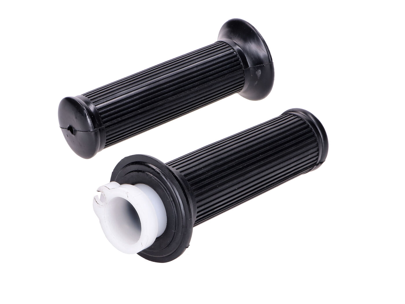 Juoda guminė rankena 120 mm, skirta Yamaha FS 1 Mokick