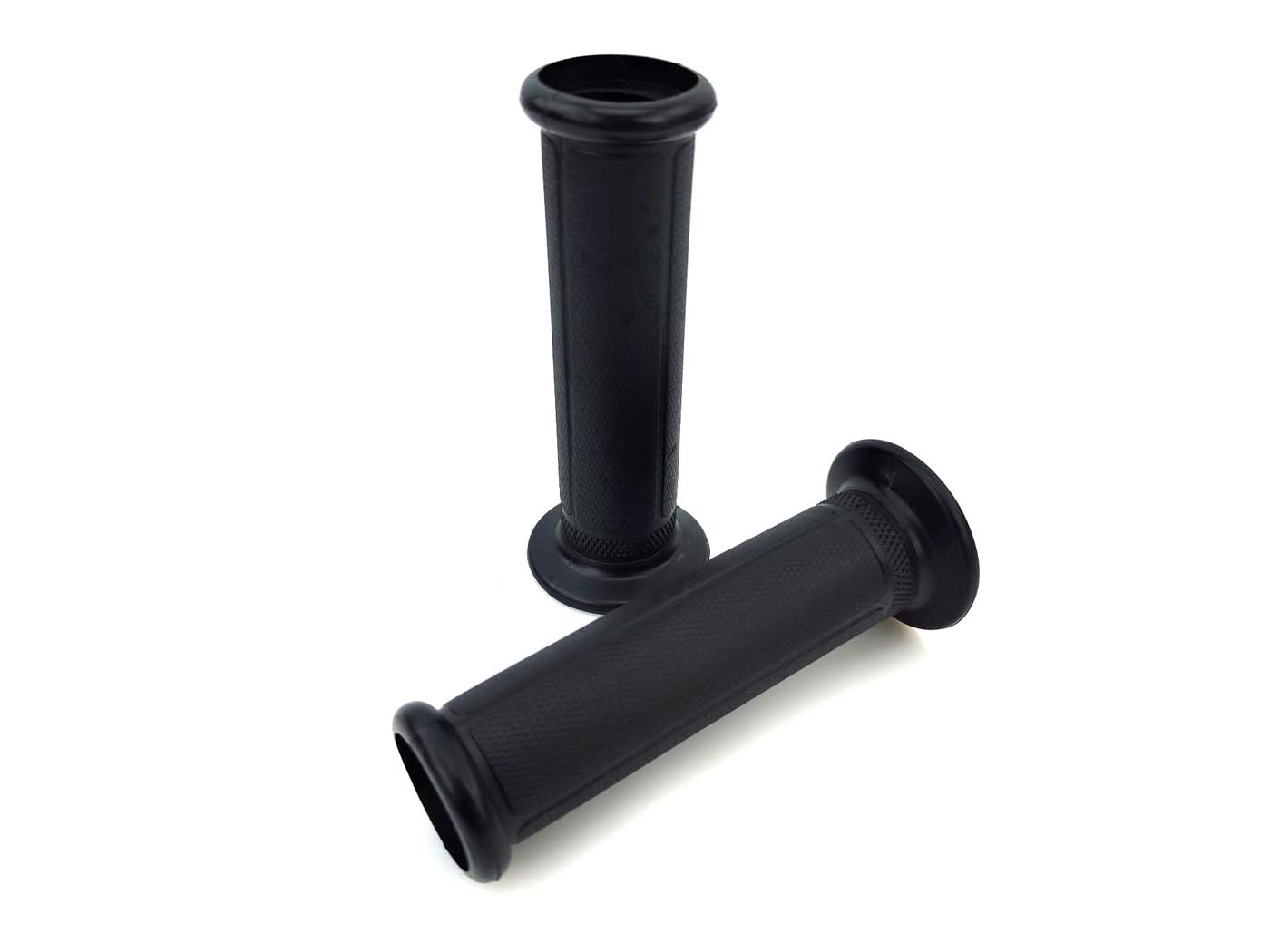 Rankenų komplektas juodas 120mm 24mm 22mm skirtas Honda MT, MTX, MB, MBX, Mokick, KKR