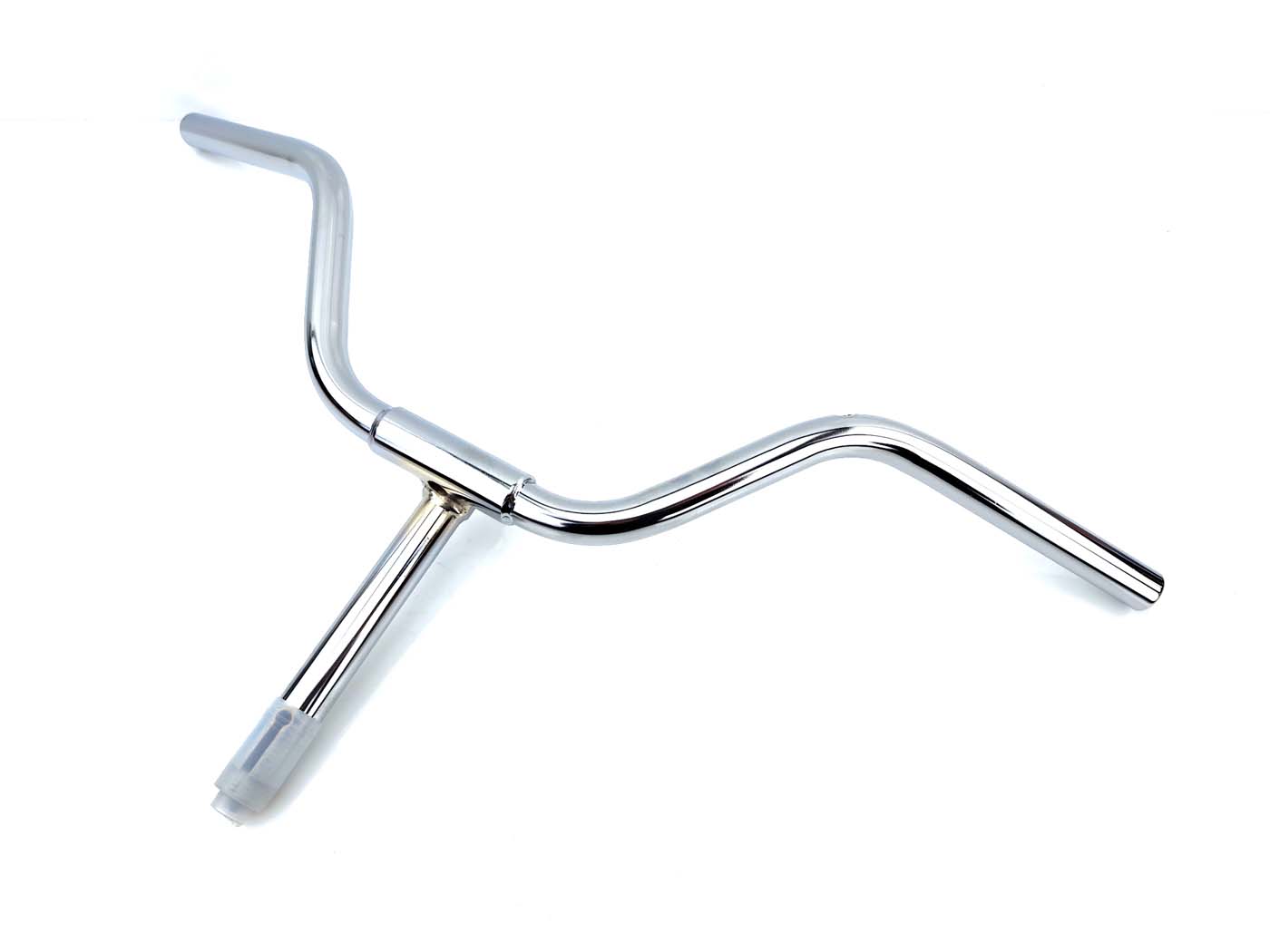 Vairas chromas 22mm 630mm 120mm, skirtas Rixe, Miele, DKW, Hercules, Göricke, Gritzner, Transportmoped, Express