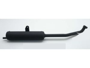 Išmetimas Sito juodas 22mm Piaggio SI, KS, FL2, BOOS, SI mopedams